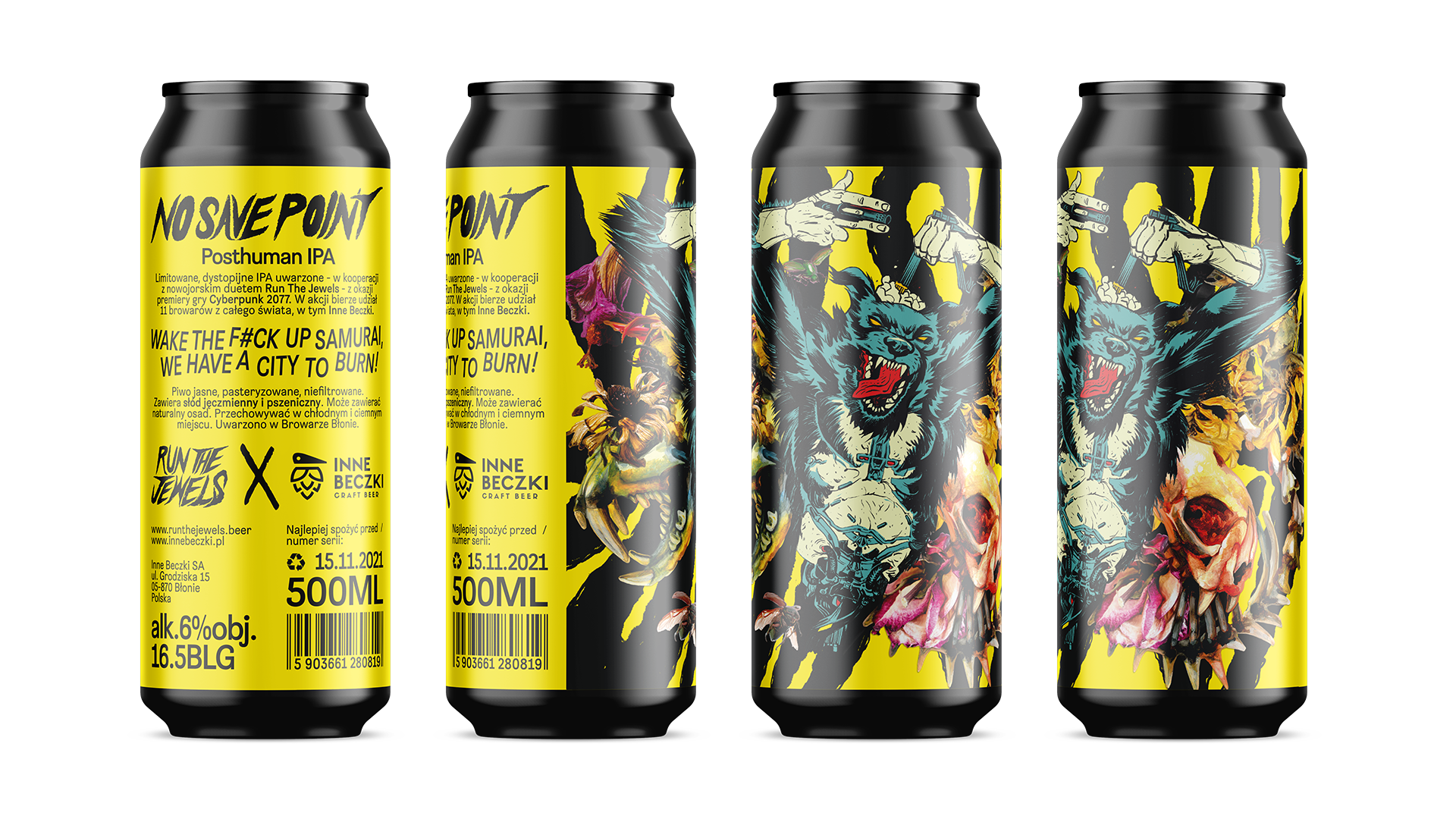 Piwo Cyberpunk 2077 No Save Point IPA