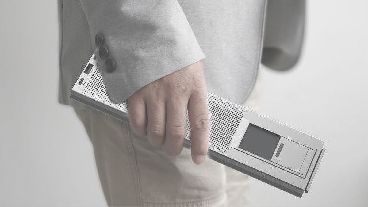 Hefei LCFC Kaleido - PC z budowanym rzutnikiem, klawiaturą i głośnikami. Projektor jak all-in-one 1