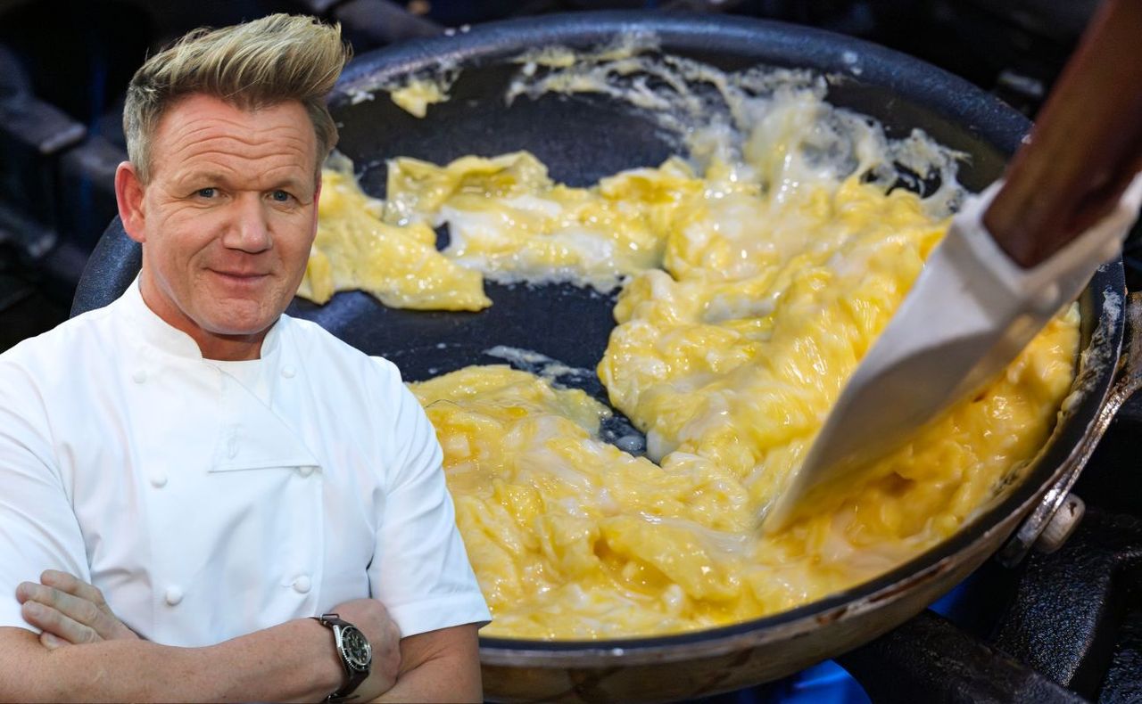 Gordon Ramsay zdradził swój sposób ja idealną jajecznicę