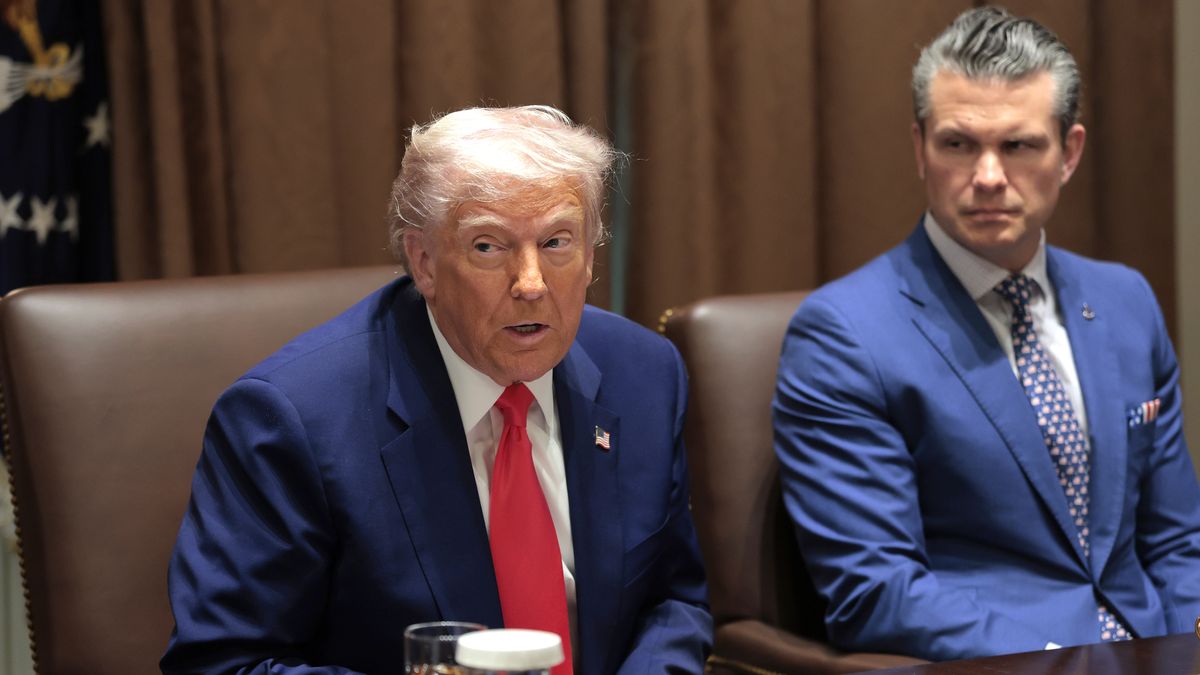 Prezydent Donald Trump i 