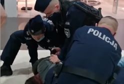 Nie miał maseczki w centrum handlowym. Policja użyła siły