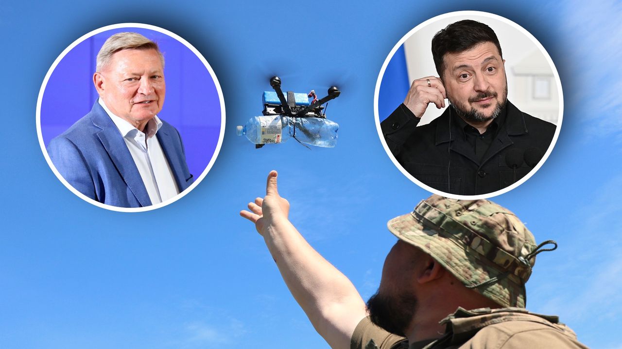 Polska fabryka dronów w Ukrainie? "Dekret Zełenskiego daje różne możliwości" [WYWIAD]