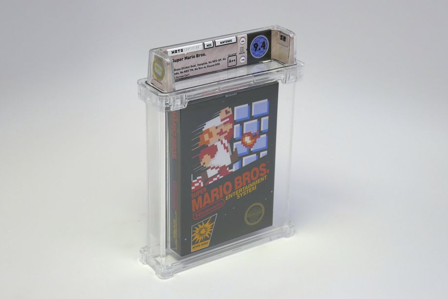 Fabrycznie zapakowany egzemplarz Super Mario Bros. na NES sprzedany za ponad 100 tys. dol.