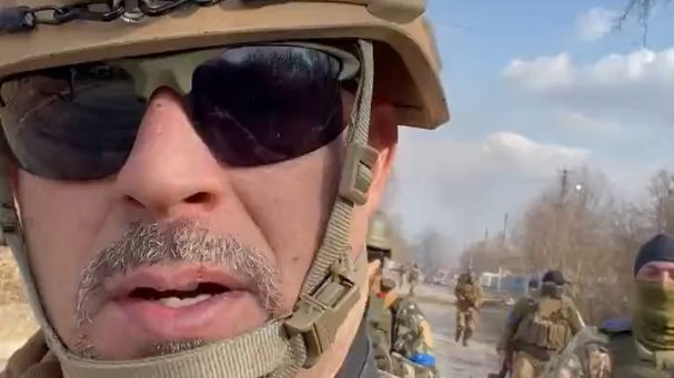 James Vasquez, 47-letni weteran z USA, pojechał do Ukrainy, by walczyc z Rosją
