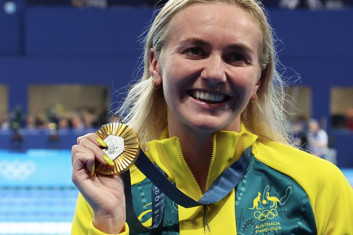 Australian swimmer's Olympic triumph leads to nail controversy