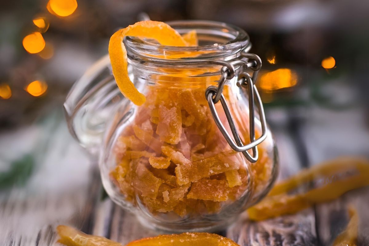 Candied orange peel - Delicacies