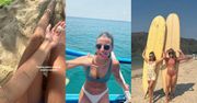 Surferka Julia Wieniawa pozuje w bikini i duma nad kolejnym TATUAŻEM. Macie jakieś propozycje na wzór? (ZDJĘCIA)