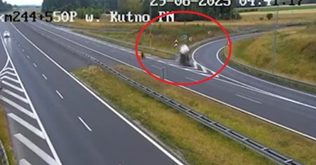 Koszmarny wypadek na A1. To cud, że nikt nie zginął