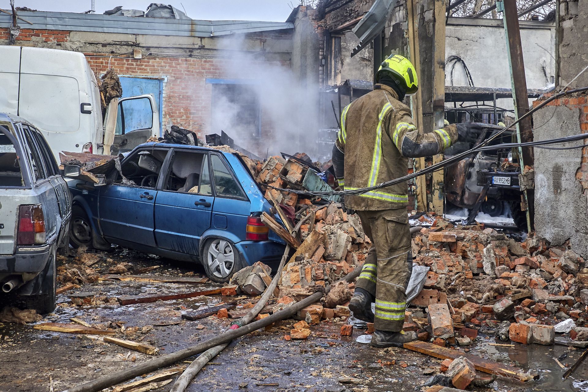 wiadomości,aktualności,WP Wiadomości Rosyjskie rakiety uderzyły w Ukrainę. Wielu zabitych i rannych