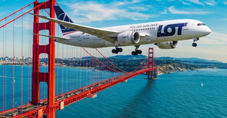 "Nie chcemy przesiadać się we Frankfurcie". LOT wylądował w San Francisco