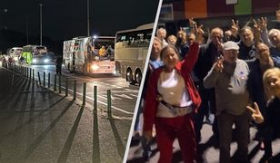 Zjeżdżają się do Warszawy. "Ludzie jadą busami, samochodami"