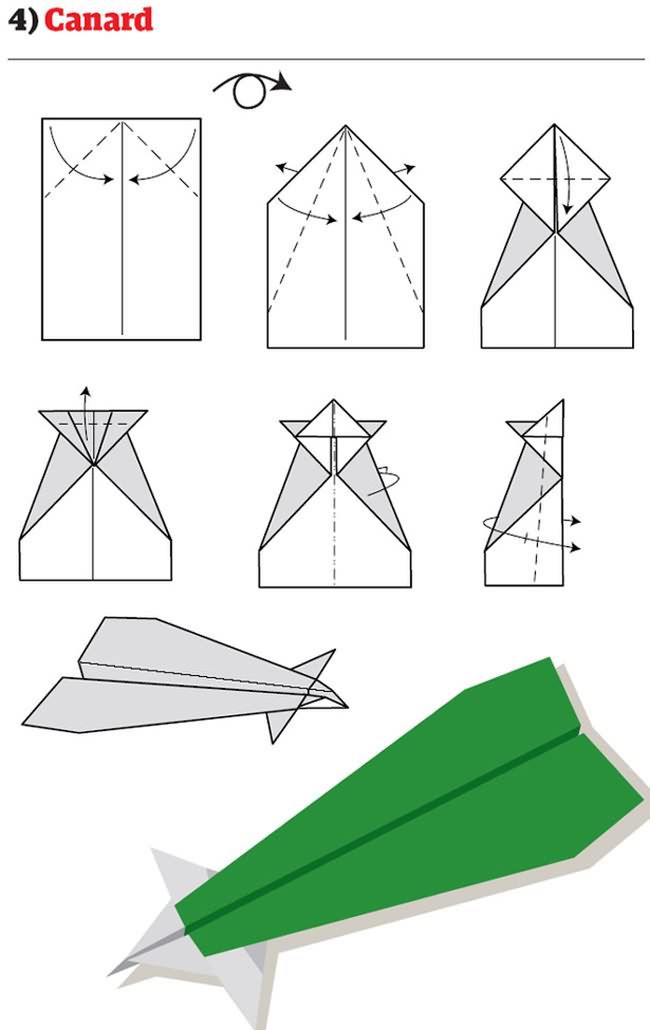 12 najfajniejszych papierowych samolocików