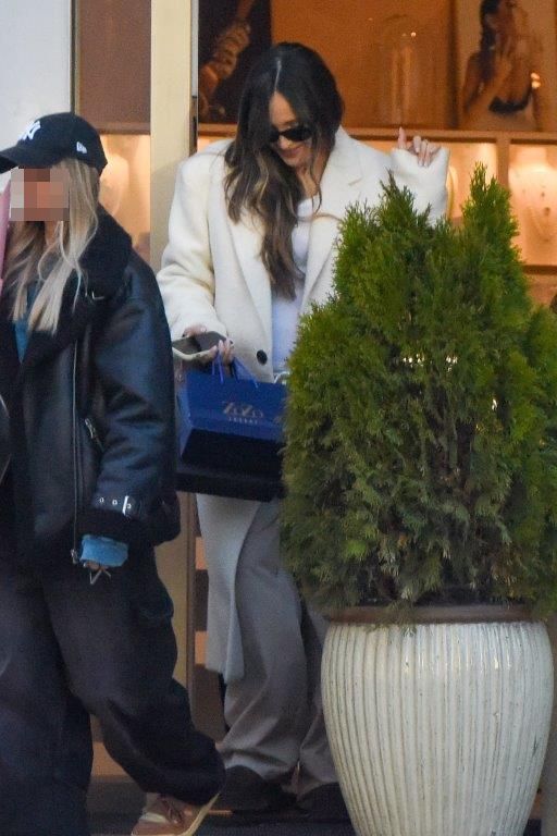 Marina Łuczenko na zakupach