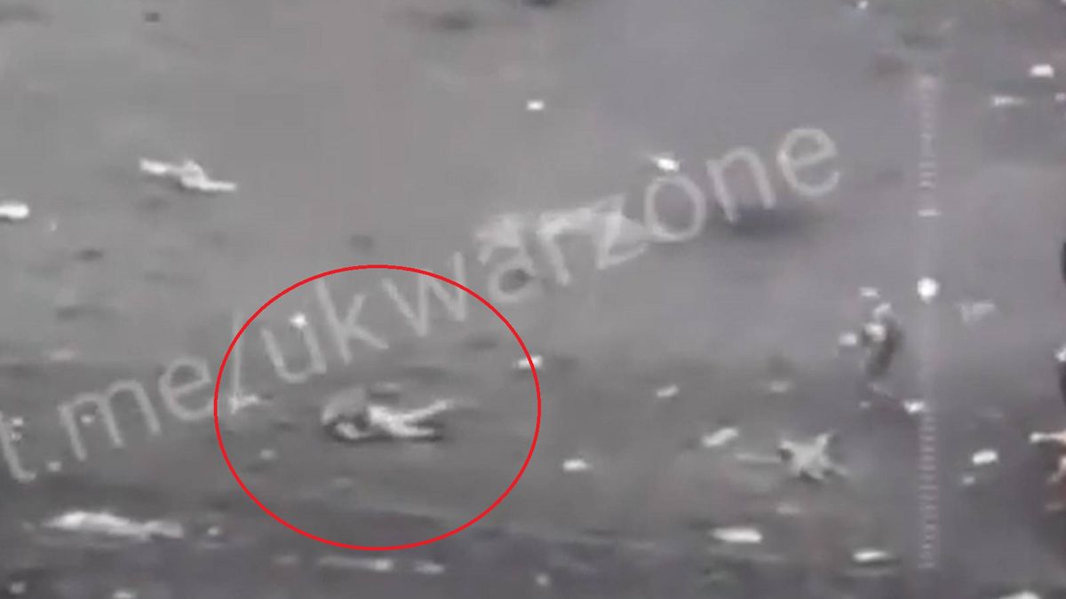 Rosyjski żołnierz padł na polu walki, nie wiadomo, z jakiego powodu