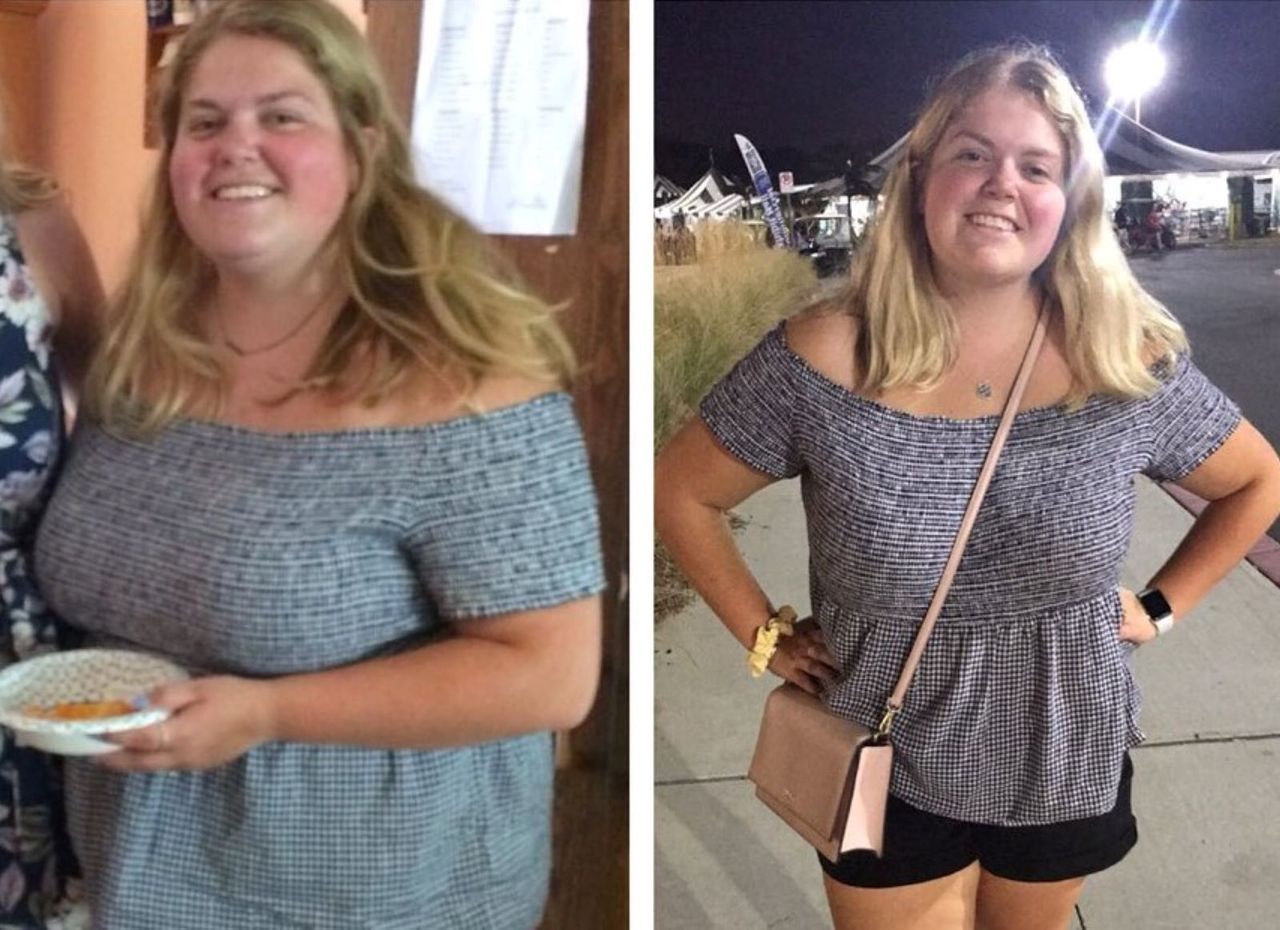 Zastosowała w życiu dwie zmiany. W taki sposób schudła ponad 40 kilogramów
