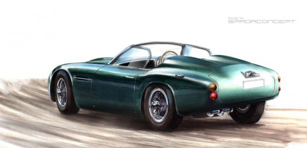 Odrodzony Aston Martin DB4 GT Zagato jako kabriolet