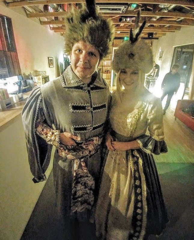 Małgorzata Walczak i Filip Chajzer