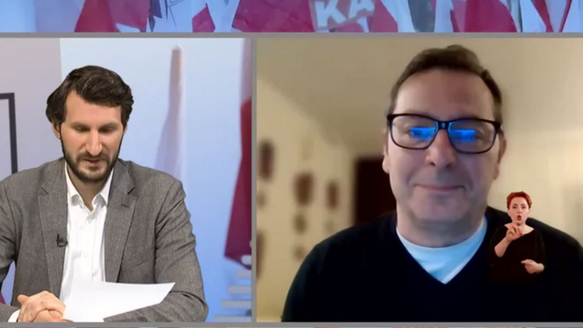 Łukasz Jankowski gościł na antenie TV Republika Michała Adamczyka