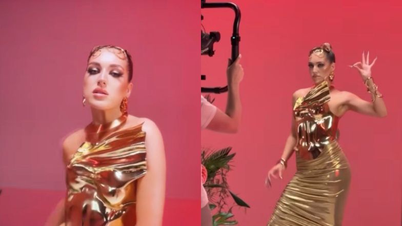 Caroline Derpieński prezentuje kadry z nowego teledysku 