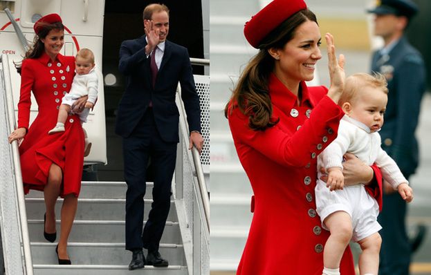 Kate i William Z SYNEM w Nowej Zelandii! (FOTO)