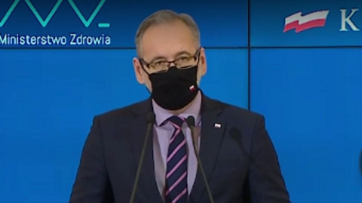 Minister zdrowia Adam Niedzielski