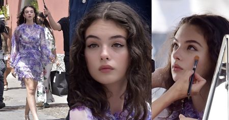 16-letnia córka Moniki Bellucci i Vincenta Cassela pracuje na planie w Portofino (ZDJĘCIA)