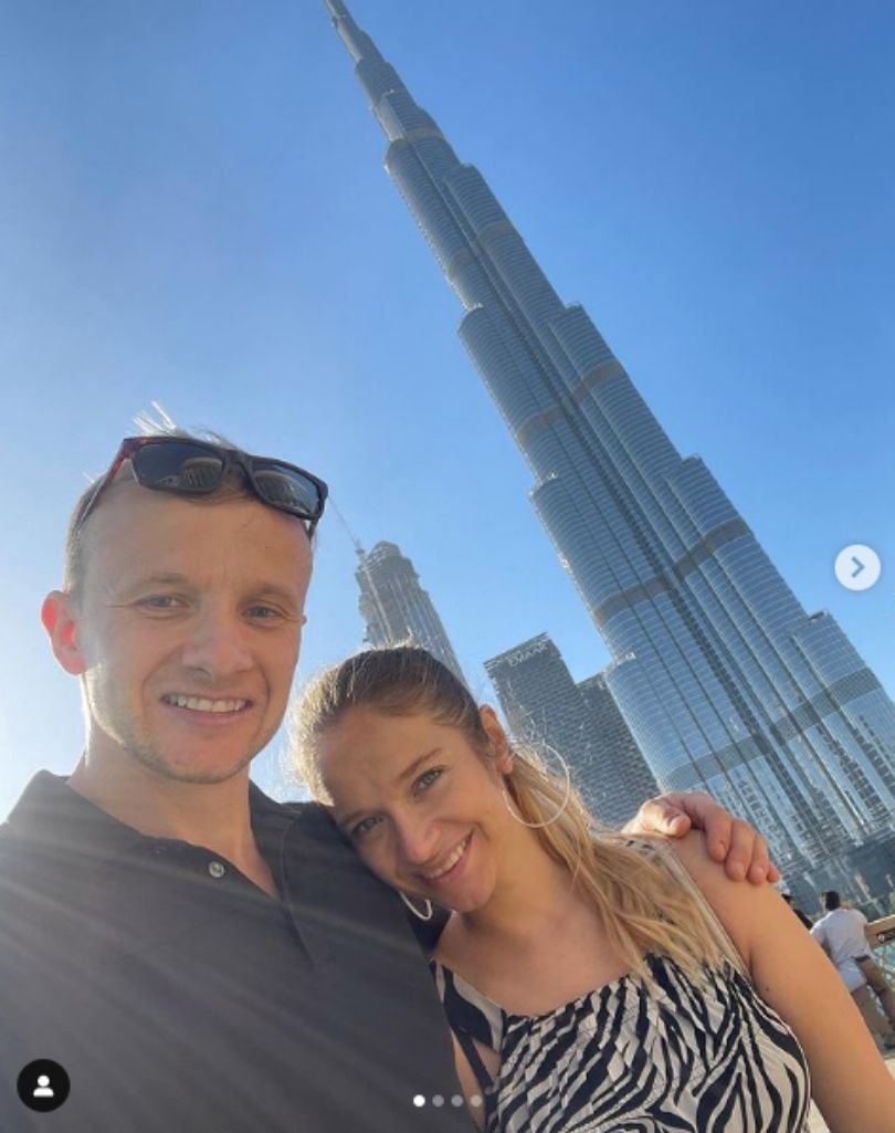 Marta Paszkin i Paweł Bodzianny polecieli do Dubaju po obrączki