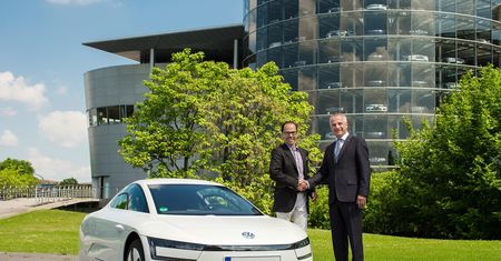 Pierwszy Volkswagen XL1 dostarczony
