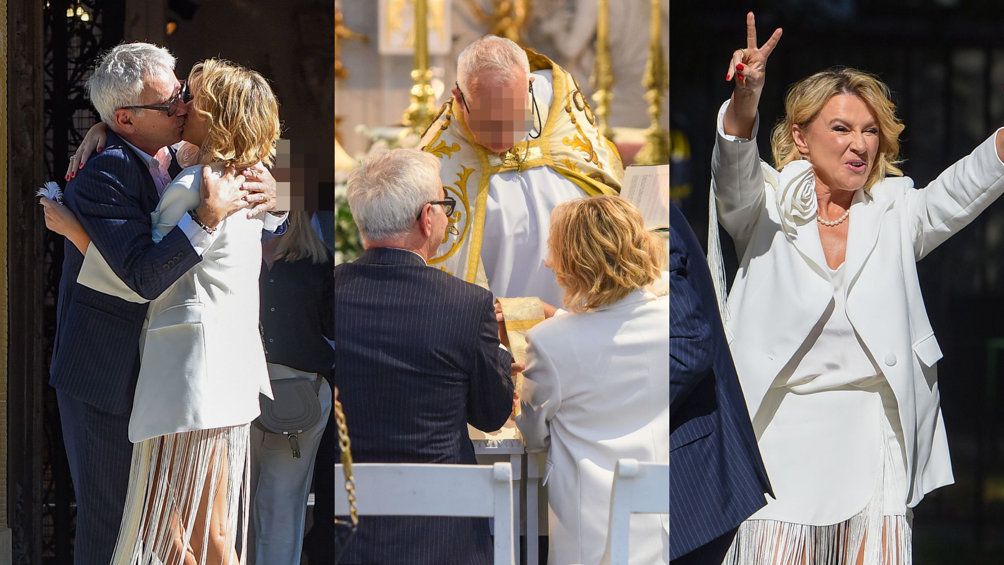 Robert i Monika Janowscy odnowili przysięgę małżeńską