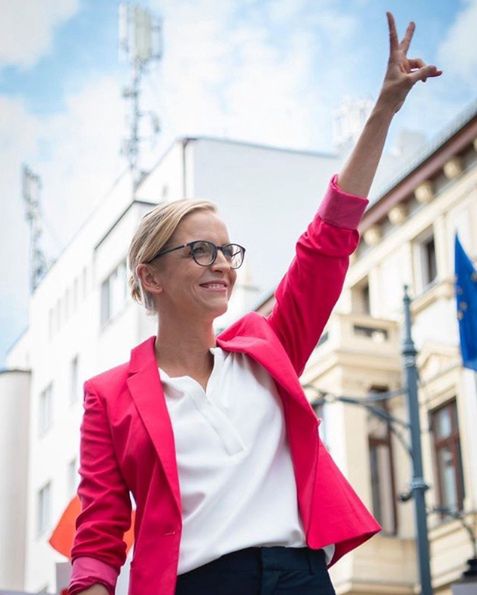 Małgorzata Trzaskowska zaskarbia sobie sympatię internautów