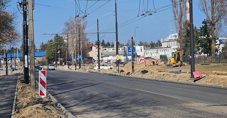 Kolejne utrudnienia na ul. Diamentowej. Odczują to kierowcy, ale też pasażerowie komunikacji miejskiej