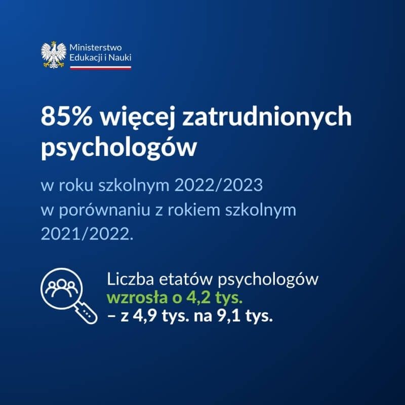 Informacja rządowa MEiN