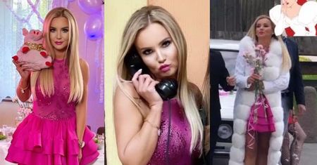Monika Chwajoł z "Królowych Życia" prezentuje landrynkową kiecę na ślubie koleżanki. Ładna? (ZDJĘCIA)