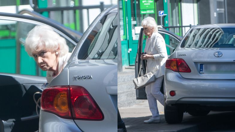 Krystyna Loska na mieście
