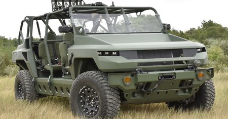 GMC Hummer EV w wersji wojskowej. W internecie pojawiły się pierwsze zdjęcia