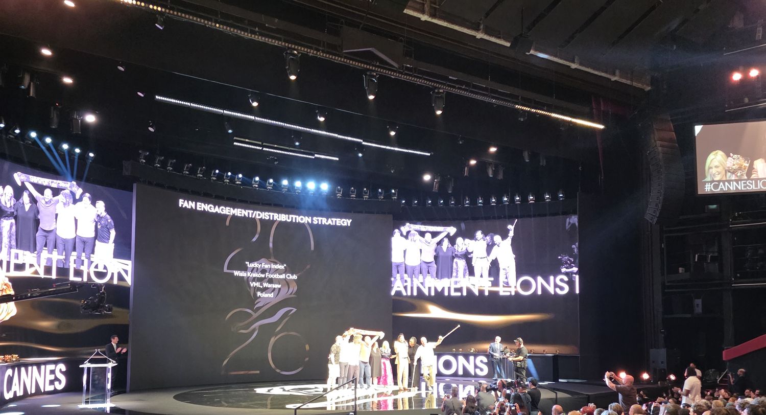 Złoto dla VML Poland na Cannes Lions. Za aktywację dla Wisły Kraków