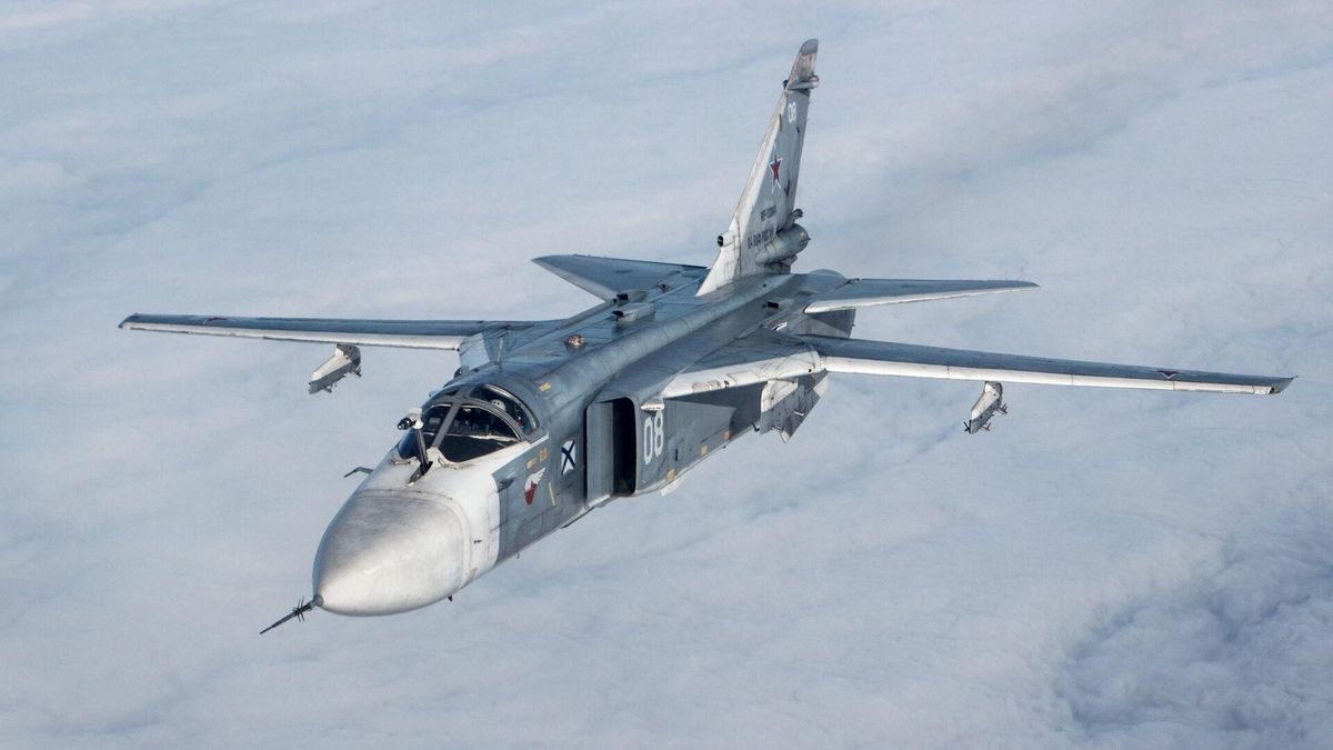 Rosyjski samolot rozpoznawczy Su-24MR