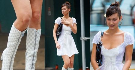 Bella Hadid w butach polskiej marki!