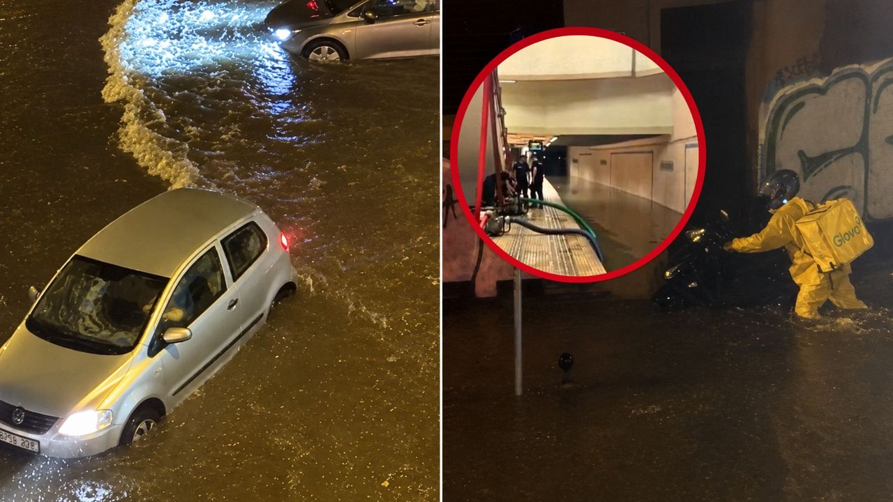Ulica była jak rzeka. Tak wyglądał Bukareszt po silnej burzy