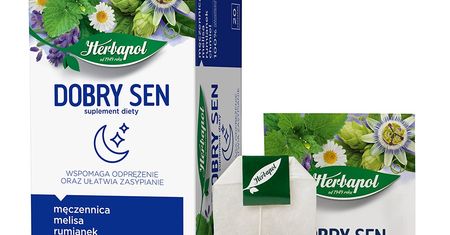 Śpij spokojnie! Herbatka funkcjonalna Herbapol Dobry Sen