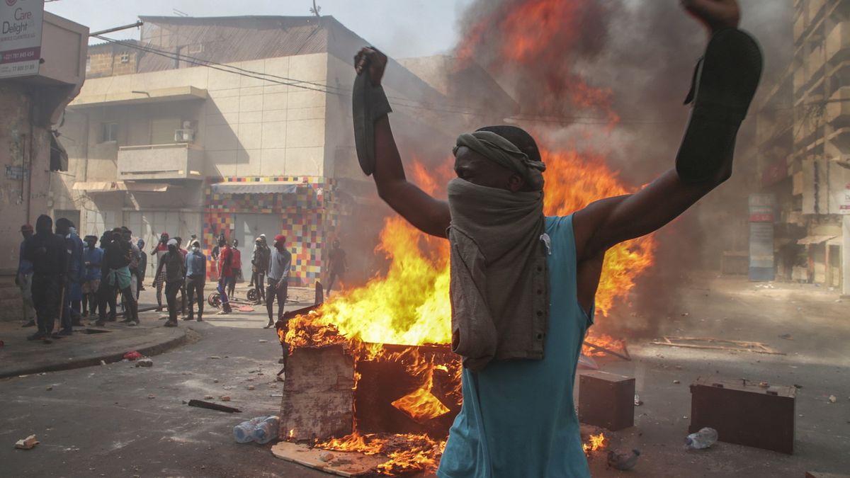 Protesty w Senegalu