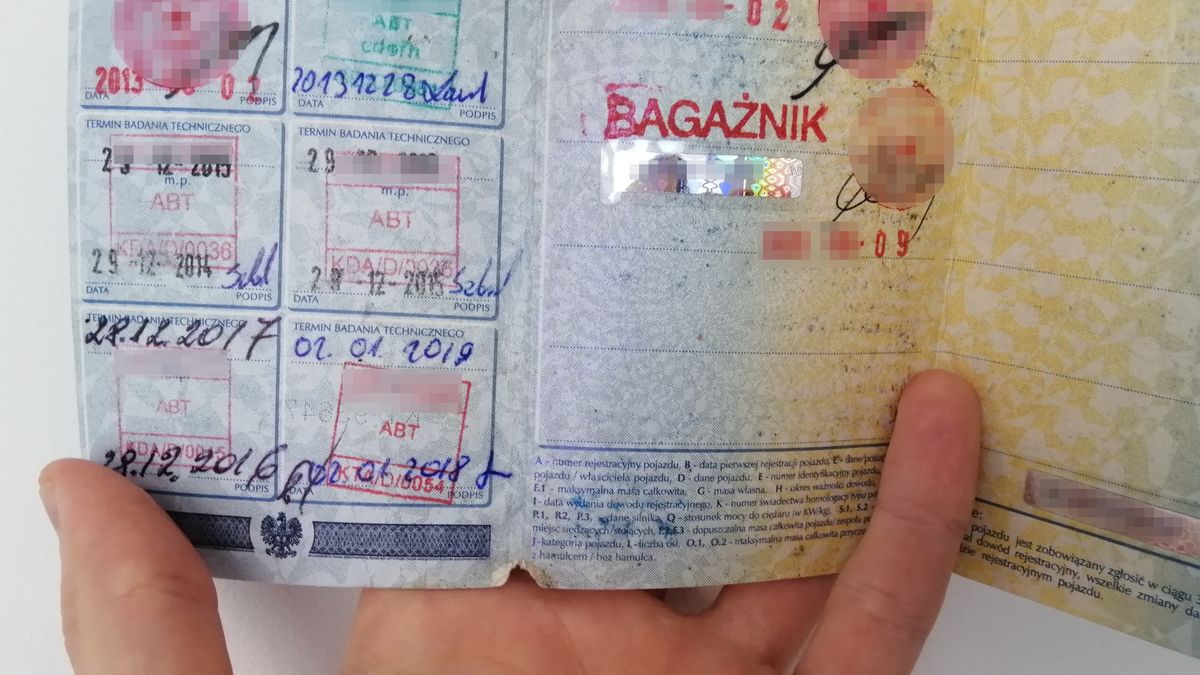 Dowód rejestracyjny