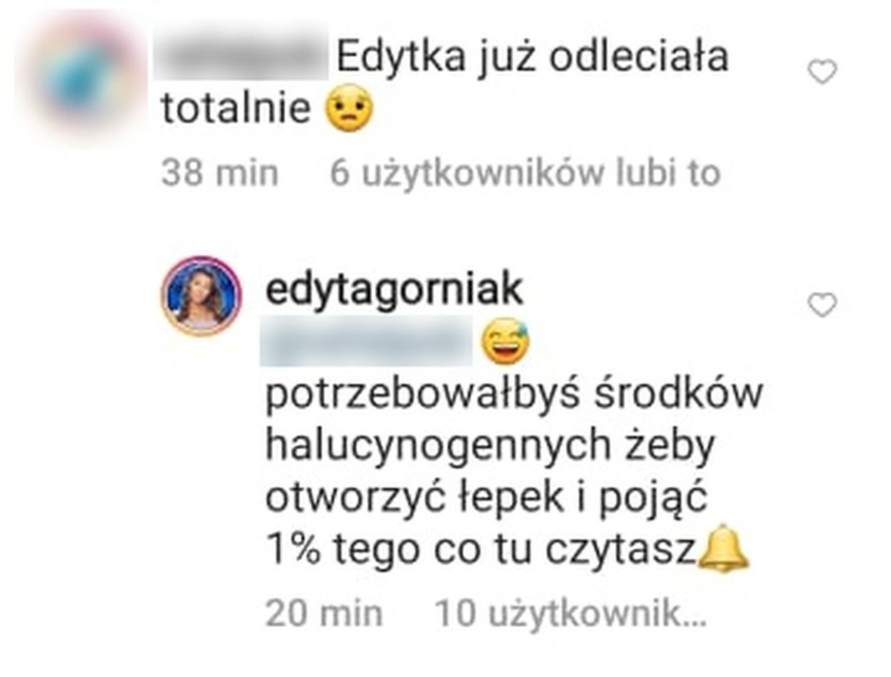 Edyta Górniak radzi internaucie