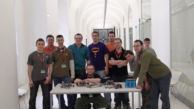 Studenci z Łodzi i Warszawy na Robot Challenge 2010