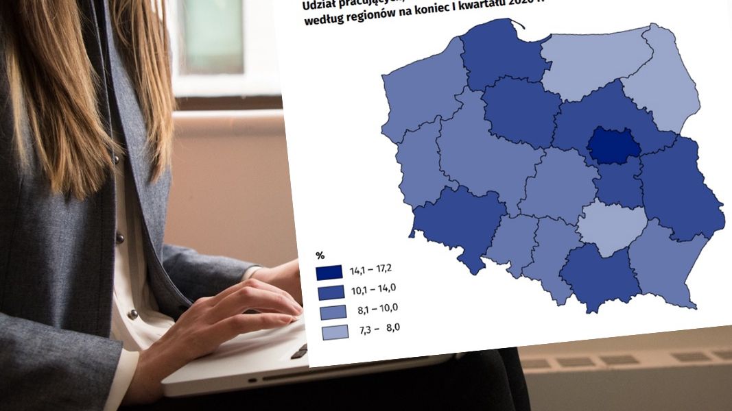 Nowe dane GUS. Praca zdalna wcale nie tak popularna? 