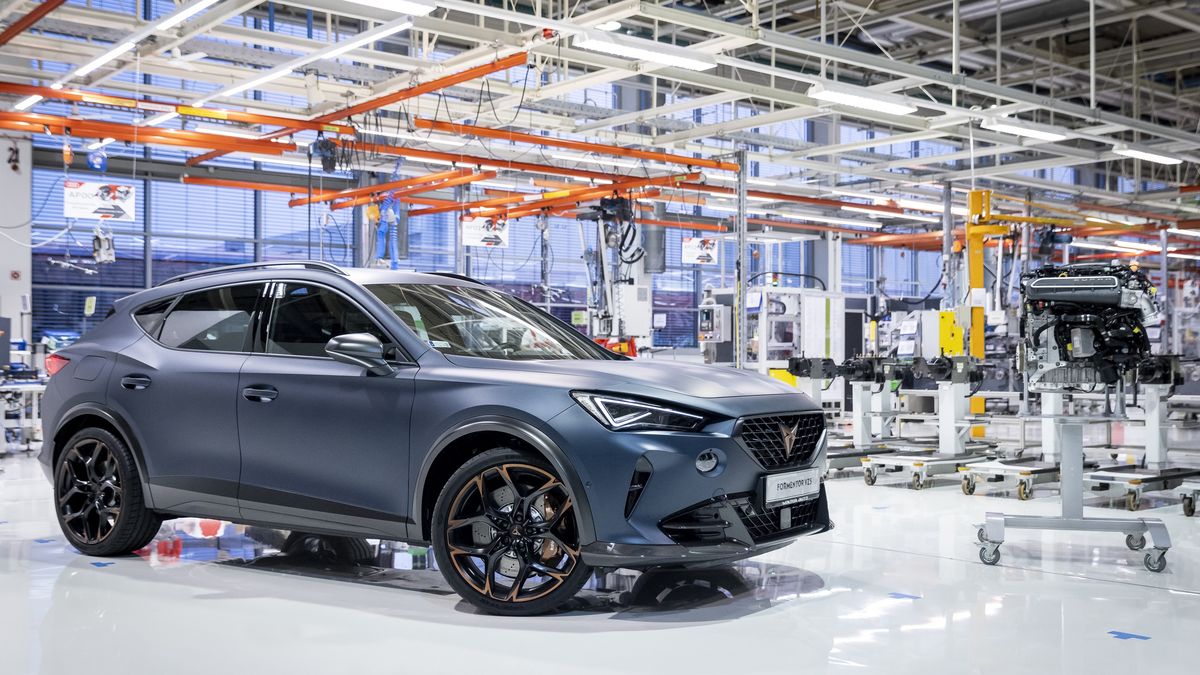 Produkcja silnika Cupry Formentor VZ5