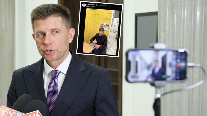 Ryszard Petru zaczął pracę w Biedronce. "Dzień dobry"