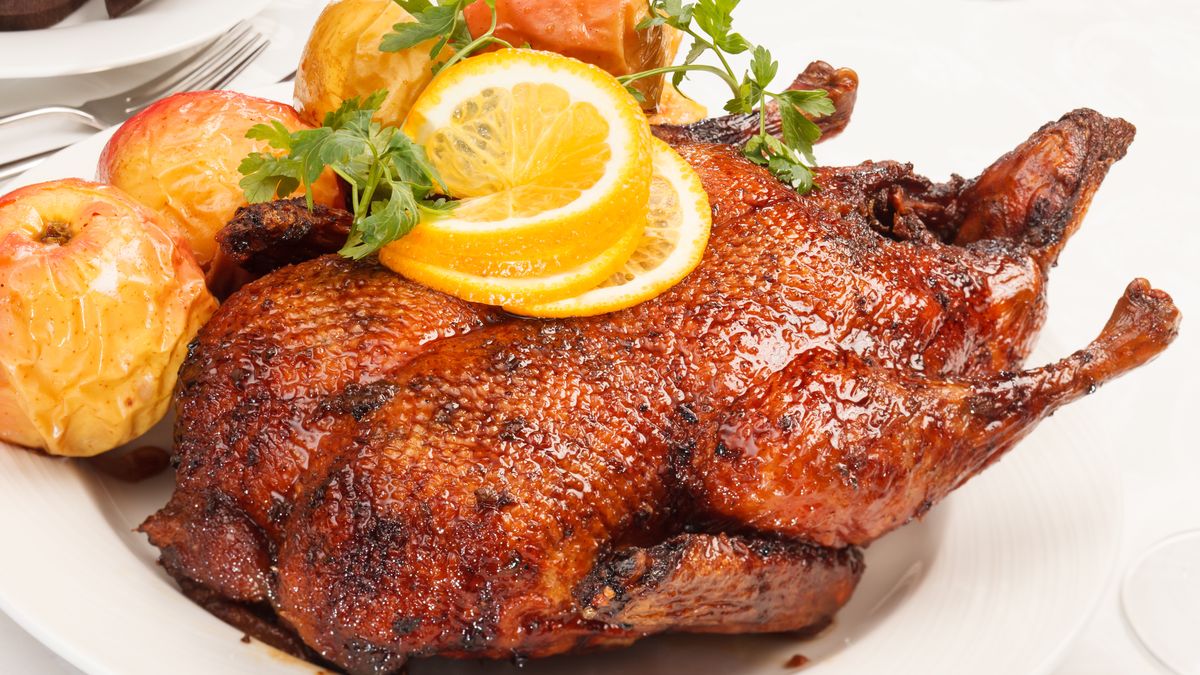 Pieczona gęś z przepisu Magdy Gessler