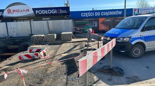 Gorlice: Na terenie budowy ronda odnalezione zostały powojenne pociski