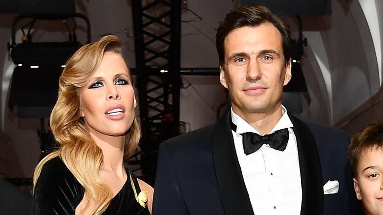 Jarosław Bieniuk zabrał na premierę Zuzannę Pactwę